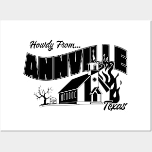 ANNVILLE - PREACHER (BLACK) Posters and Art